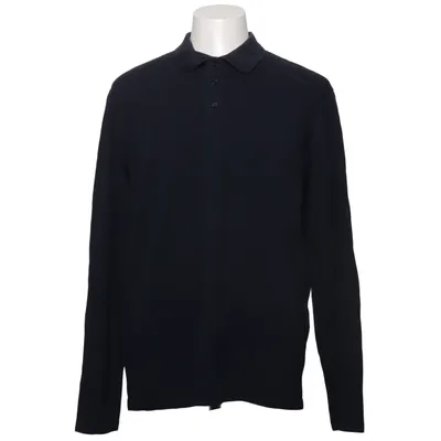 Rugby shirt (The Long Sleeve Pique Polo) from Asket Organic cotton
