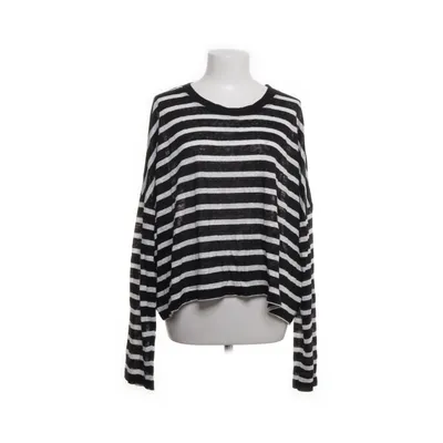 Lange mouwen shirt (Wit, Zwart) van Mikuta Linnen