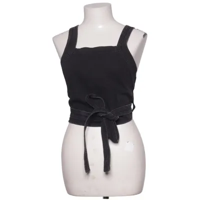 Top (Beverly Denim Top Tuned Black) from Weekday Cotton