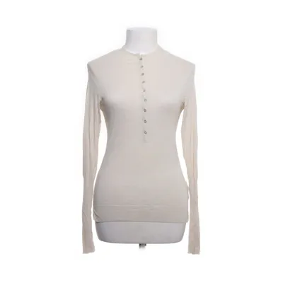 Henley shirt (Beige) from Totême Linen, Polyamide, Viscose