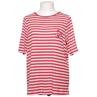 T-shirt (Red, White) from Gina Cotton, Elastane, Modal