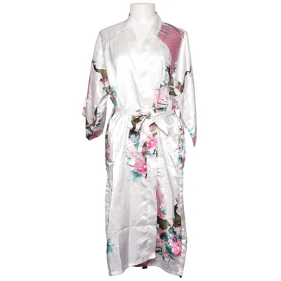 Kimono (White, Multicolored, Black, Blue, Gray, Red, Green, Yellow, Brown, Pink, Beige, Purple, Orange, Silver, Gold, Rosegold, Turquoise, Transparent, Petrol green) from Sam Well Silk