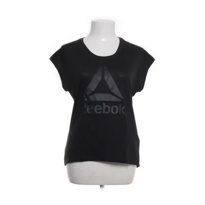 Trainingstop (Zwart) van Reebok Polyester, Viscose