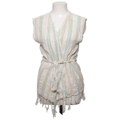 Gilet (Wit, Meerkleurig) van MXO Metallvezel, Viscose