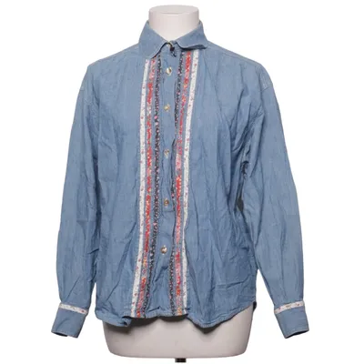 Denim shirt (Blue, Multicolored) from United Colors of Benetton Cotton