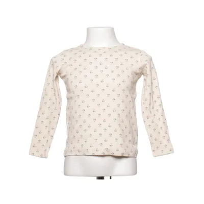 Long sleeve T-shirt (Beige, Multicolored) from H&M Cotton, Elastane