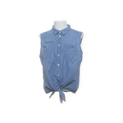 Chemise à manches courtes (Bleu) de H&M Coton