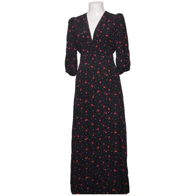 Långklänning (Svart, Röd, Vit) från Adoore Viskos