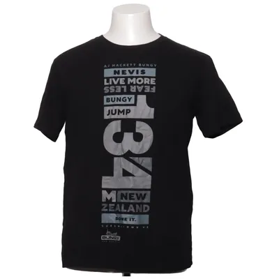 T-shirt (Black) from AMS Cotton