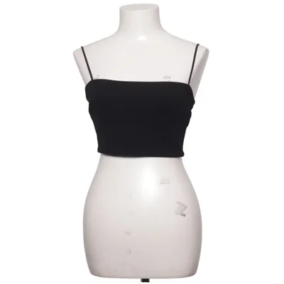 Crop top (Noir) de Chiquelle Élasthane, Polyester