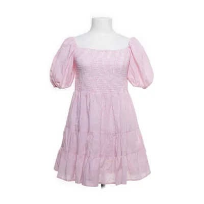 Dress (Pink, White) from Boohoo Cotton