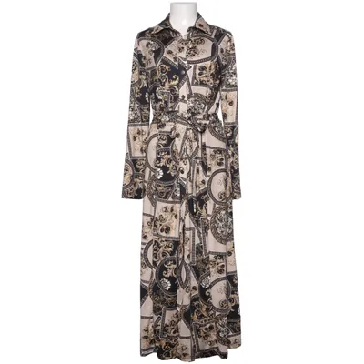 Shirt dress (Black, Beige, Multicolored) from By Swan Paris Elastane, Polyester, Viscose