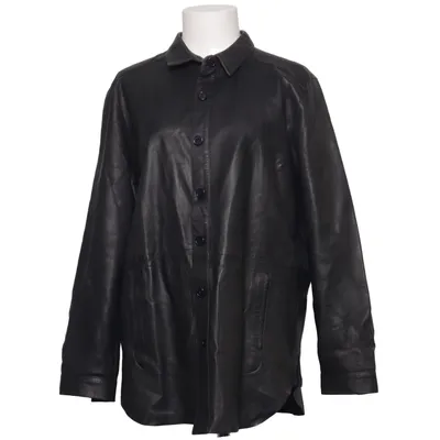 Leren jack (Zwart) van Custommade Leer