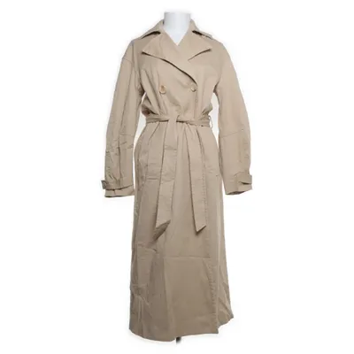 Trenchcoat (Beige) van Dagmar Acetaat, Organisch katoen, Elastaan, Viscose