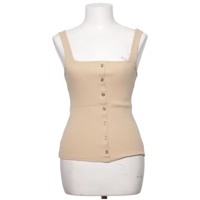 Tanktop (Beige) fra Yaya Women Elastan, Økologisk bomuld