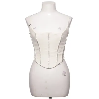 Korset (Beige) van Oh Polly Elastaan, Polyester