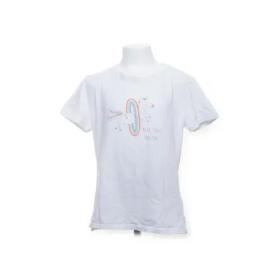 T-shirt (Vit, Flerfärgad) från Alive Ekologisk bomull