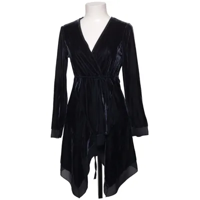 Wrap dress (Black) from Zitella Elastane, Polyester
