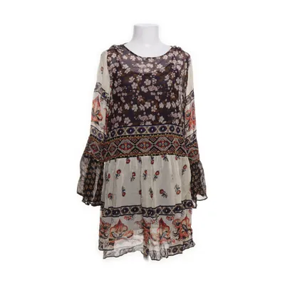 Dress (White, Multicolored) from Zara Woman Premium Collection Polyester