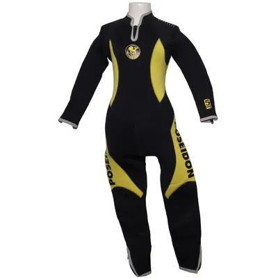 Wetsuit (Black, Yellow) from Poseidon