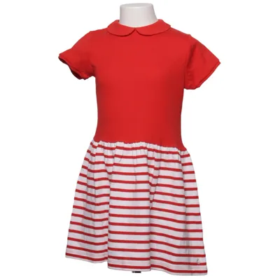 Robe (Rouge, Blanc) de Petit Bateau Coton