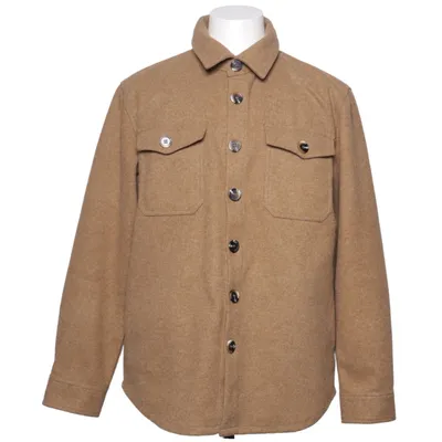 Overshirt (Beige) from Tuxer Acrylic, Polyester, Viscose