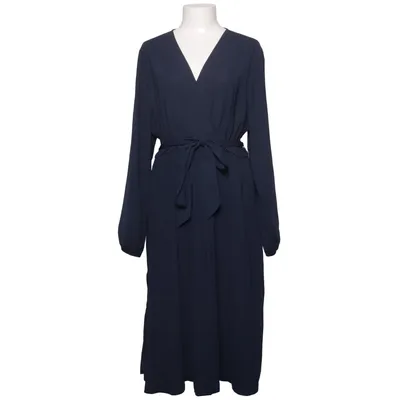 Wikkeljurk (Blauw) van Ellos Polyester