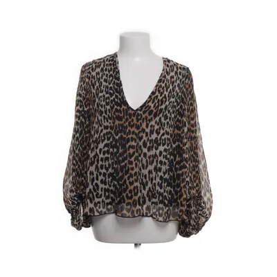 Blus (Beige, Svart, Flerfärgad) från Ganni Återvunnen polyester