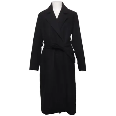 Frakke (Sort) fra Bik Bok Polyester, Uld