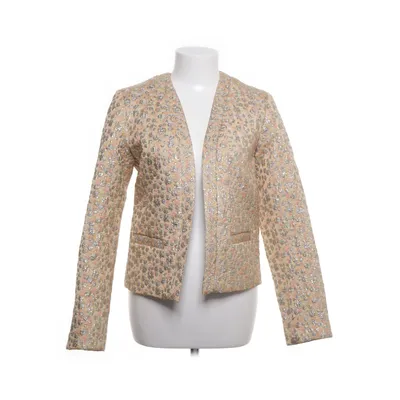 Blazer (Beige, Multicolored) from Maison Scotch Viscose, Polyester, Acrylic, Wool, Nylon, Elastane