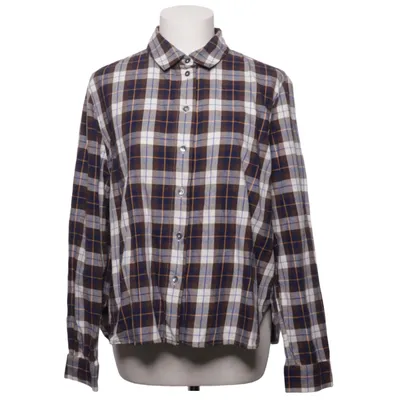 Chemise en flanelle (Marron, Bleu, Blanc) de Robert Friedman Coton