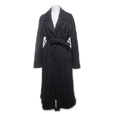Frakke (Grå, Sort, Hvid) fra Mango Polyester, Viscose, Uld