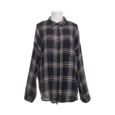 Flanellen overhemd (Blauw, Meerkleurig) van Amisu Katoen, Polyester
