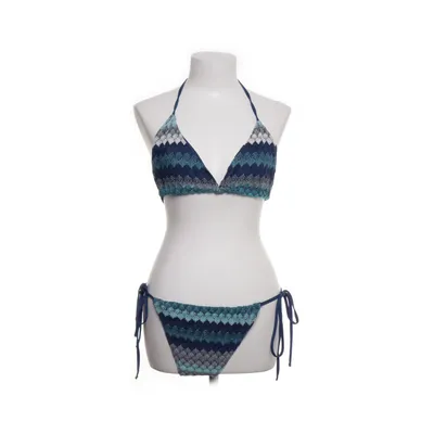 Bikini (Blå, Vit, Grå) från Primark Cares Elastan, Polyester
