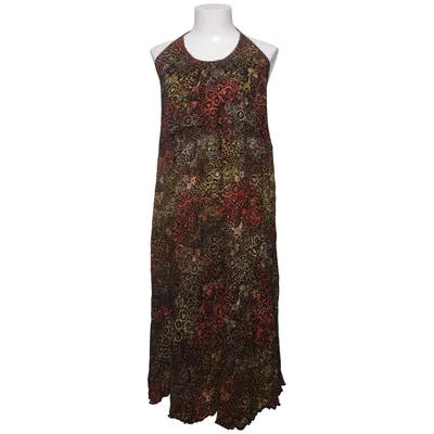 Halterneck-kjole (Sort, Orange, Gul, Flerfarvet) fra Zara Basic Z1975 Denim Viscose