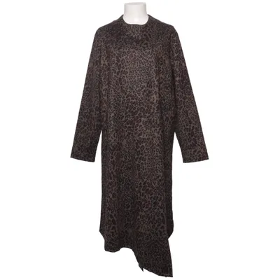 Jurk (Bruin, Zwart) van Adia Elastaan, Polyamide, Polyester, Viscose