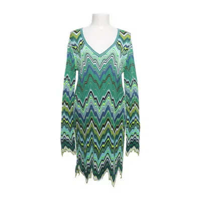 Jurk (Groen, Meerkleurig) van Marc Cain Viscose, Polyester, Polyamide