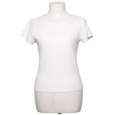 T-shirt (Vit) från Noisy May Bomull, Elastan
