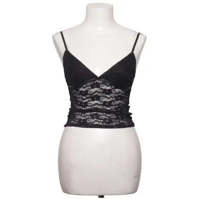 Crop top (Sort) fra Edited