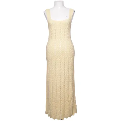 Maxi dress (Yellow) from NA-KD Acrylic, Cotton