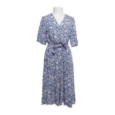 Wrap dress (Blue, White) from Noom Viscose
