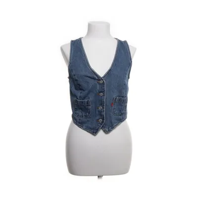 Spijker gilet (Blauw) van Levi Strauss & Co Katoen