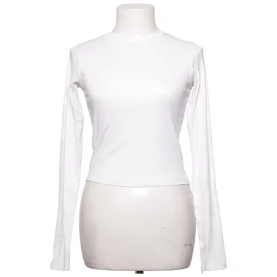 Langarmshirt (Weiß) von Glassons Elasthan, Bio-Baumwolle
