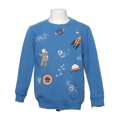 Collegetröja (Blå, Flerfärgad) från STC Bomull, Polyester