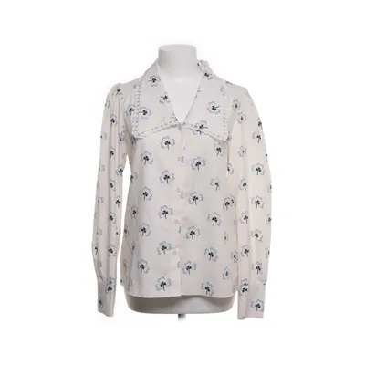 Blus (Blå, Vit) från Simplee Polyester