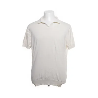 T-shirt (Beige) van Suitsupply Katoen, Zijde
