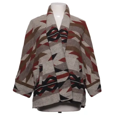Cardigan (Gray, Multicolored) from Senes Acrylic, Polyester, Wool