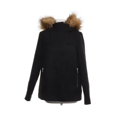 Vinterjakke (Sort) fra Zara Basic Outerwear Akryl, Polyester