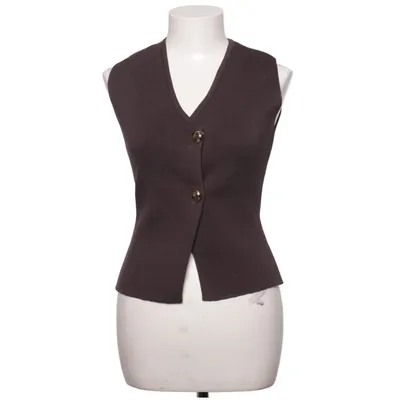 Vest (Brown) from Zara Polyamide, Polyester, Viscose