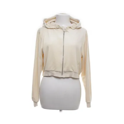 Capuchon sweater (Wit) van Monki Polyester, Elastaan, Katoen